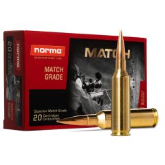 Norma Match 6.5 PRC 143 GR BTHP 20 Rounds (10166462)  