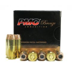 PMC- 10mm Auto 170gr JHP (10B)       ($4.99 Shipping on orders $200-$2000!)