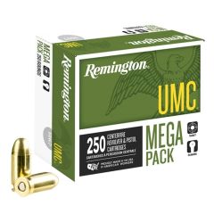 Remington UMC 45 Auto 230 Gr FMJ MEGA PACK  250 RDS (23781/L45AP4A)              .    