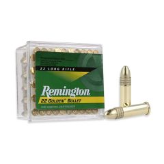 Remington Golden Bullet 22 LR 40gr RN High Velocity 100ct (21276)      ($3.99 Shipping Sitewide! Orders $200-$2000)
