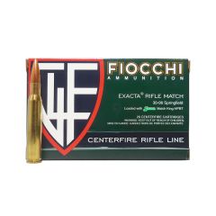 Fiocchi 30-06 SPRG 180 GR MatchKing HPBT 20 ROUNDS (3006MKD)    