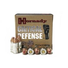 Hornady Critical Defense 9x18mm Makarov 95 gr Flex Tip eXpanding (FTX) 25ct (91000)         ($2.99 Shipping on orders $250-$2000)