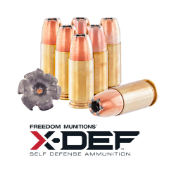 Freedom XDEF Defense 9mm Luger 115 gr Hollow Point (HP) New +P                                