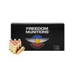 Freedom 9mm Luger 135 gr Round Nose Flat Point (RNFP) Reman                     ($5.99 Shipping! Orders $200 - $2000)