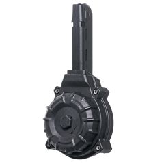 PRO MAG Fits the Glock Model 17 & 19 9mm 50 Rd - Black Polymer Drum (DRM-A11)        ($4.99 Shipping on orders $200-$2000!)