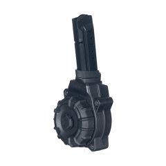 PRO MAG Fits the Glock Model 17 & 19 9mm 30 Rd - Black Polymer Drum (DRM-A27)        ($4.99 Shipping on orders $200-$2000!)