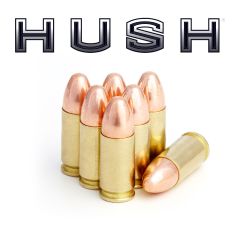 Freedom HUSH Subsonic 9mm Luger 165 gr Round Nose (RN) New                     ($5.99 Shipping! Orders $200 - $2000)