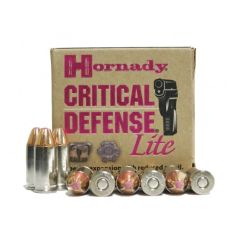 Hornady 9mm Luger 100 gr FTX Critical Defense Lite (90240)                      (Free Shipping! Orders $249-$2000)
