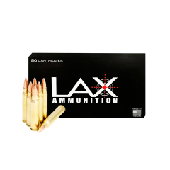 LAX Ammunition 223 62 gr Full Metal Jacket (FMJ) Reman                