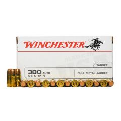 Winchester 380 Auto 95 gr FMJ USA (Q4206)           