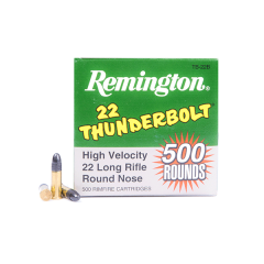 Remington Thunderbolt 22 LR 40 GR LRN (TB-22B) 500ct