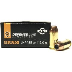PRVI Partizan 45 AUTO 185 GR JHP 50 ROUNDS (PPD45)                ($5.99 Shipping! Orders $200 - $2000)