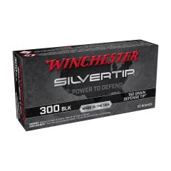 Winchester 300 Blackout 150 Gr Defense Silvertip (W300ST)                   