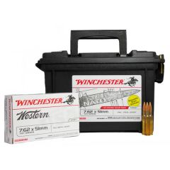 Winchester 7.62x51mm 147 Gr FMJ (USA76251AC)                ($3.99 Shipping! Orders $200-$2000)