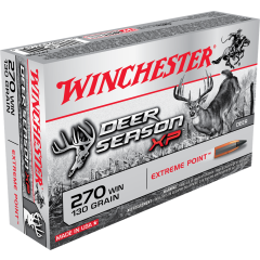 Winchester 270 Win 130gr Deer Season XP 20ct (X270DS)        .         