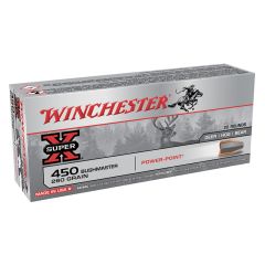 WINCHESTER 450 BUSHMASTER 260 GR POWER POINT 20 ROUNDS (X4501)     