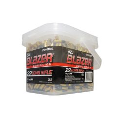 CCI Blazer 22 LR 38 gr Lead Round Nose 1500 CT (10025)                                             