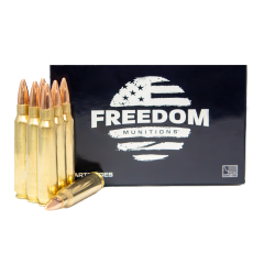 Freedom 223 55 gr Full Metal Jacket (FMJ) Reman (FM223F55R50)                                                                     