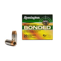 Remington Golden Saber 40 S&W 165 GR BJHP 20 ROUNDS (GSB40SWAB)           .                  