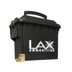 LAX Ammunition 380 Auto 100 gr Round Nose Flat Point (RNFP) New 500 ct w/ FREE Ammo Can (FM380RF100N500)                                                      
