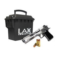 LAX Ammunition 44 Mag 240 gr Desert Eagle Load) New 100 ct w/ FREE Ammo Can                                       (Free Shipping! Orders $175-$2000)