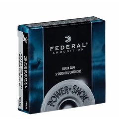 Federal 410 GA 2-1/2 IN. 1/4 OZ RIFLED SLUG HP 5 RDS (F412 RS)                                  (Free Shipping! Orders $175-$2000)