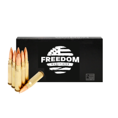 Freedom 308 Win 155 gr Hollow Point Boat Tail (HPBT) Match New (FM308H155N20)                                                                          (Free Shipping! Orders $175-$2000)