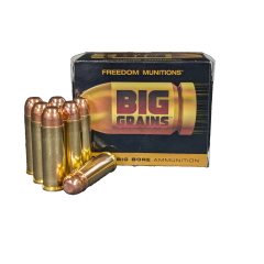 Freedom 454 Casull 260 Gr Round Nose Flat Point (RNFP) Big Grains New (FMBG454CRF260N20)                                             