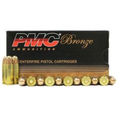 PMC Bronze 38 Super +P 130 gr Full Metal Jacket (FMJ) 50 ct (38SA)                                     (Free Shipping! Orders $175-$2000)