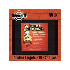 Tannerite white lightning rimfire target kit                 
