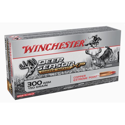 Winchester 300 WSM 150 GR Copper XP 20 Rounds (X300SDSLF)   